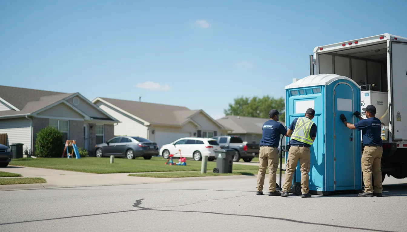 Standard Porta Potty Rentals in Parker, SD near me
